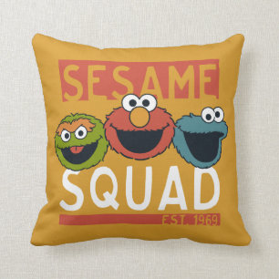 Sesame Street - Sesame Squad Kudde