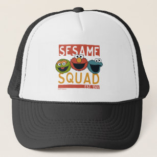 Sesame Street - Sesame Squad Truckerkeps
