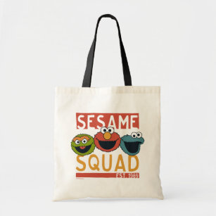 Sesame Street - Sesame Squad Tygkasse