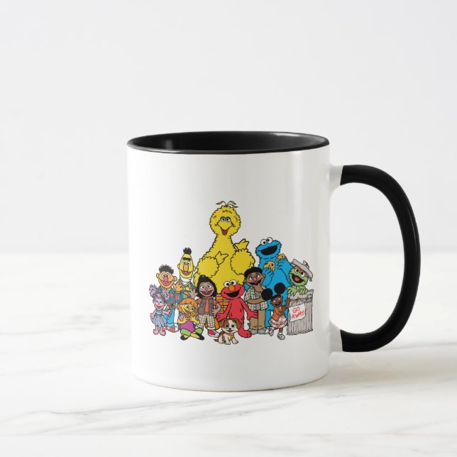 Sesame Street | Sesame Street-kompisar umgås Mugg (Höger)