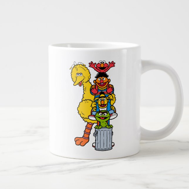 Sesame Street | Sesame Street Pals Pose Jumbo Mugg (Höger)