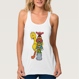 Sesame Street   Sesame Street Pals Pose Linne Med Racerback