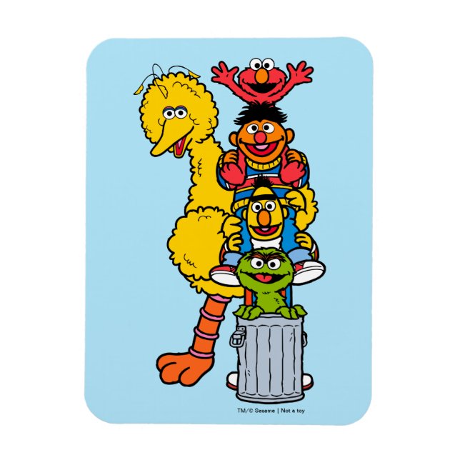 Sesame Street | Sesame Street Pals Pose Magnet (Vertikal)