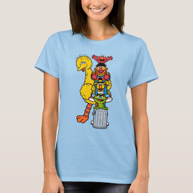 Sesame Street | Sesame Street Pals Pose T Shirt (Framsida)