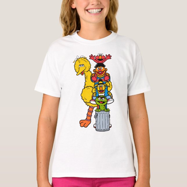 Sesame Street | Sesame Street Pals Pose T Shirt (Framsida)