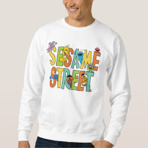 Sesame Street Sesame Street Type Packs Lång Ärmad Tröja