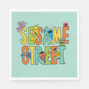 Sesame Street   Sesame Street Type Packs Pappersservett