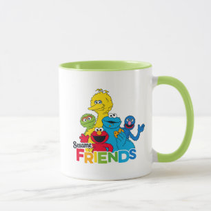 Sesame Street Sesame vänner Mugg