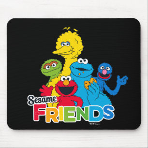 Sesame Street Sesame vänner Musmatta