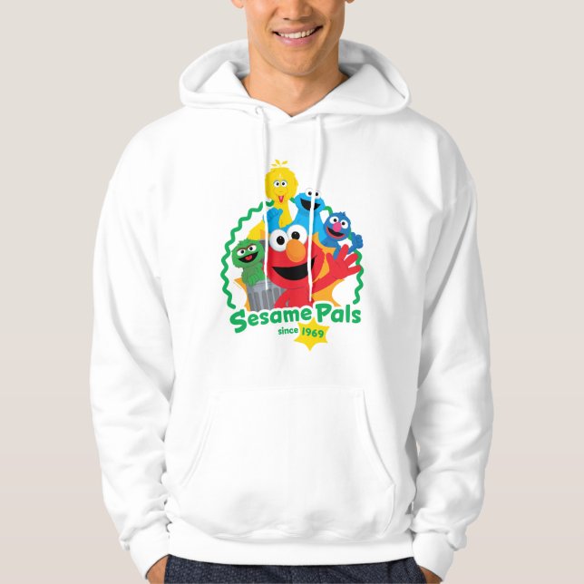 Sesame Street | Sesampennor sedan 1969 Hoodie (Framsida)