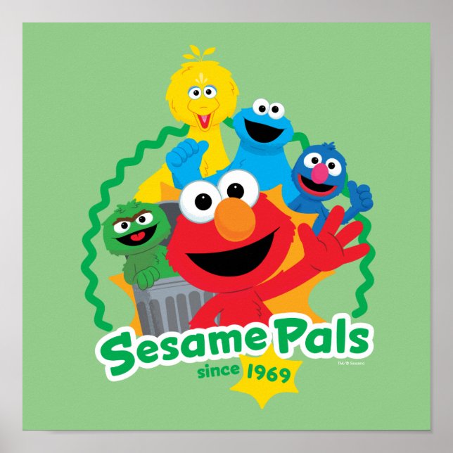 Sesame Street | Sesampennor sedan 1969 Poster (Framsidan)