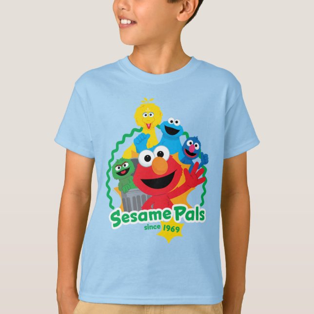 Sesame Street | Sesampennor sedan 1969 T Shirt (Framsida)