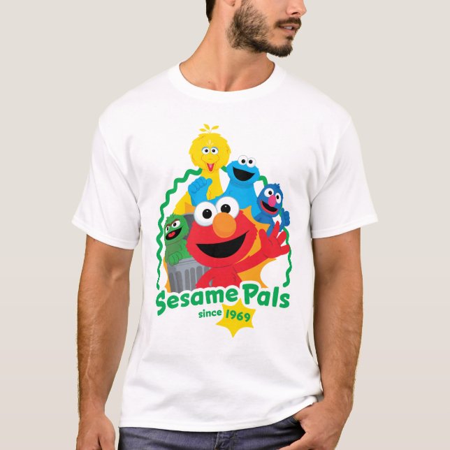 Sesame Street | Sesampennor sedan 1969 T Shirt (Framsida)