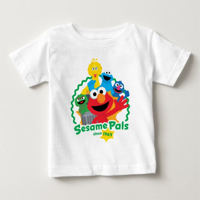 Sesame Street | Sesampennor sedan 1969 T Shirt (Framsida)