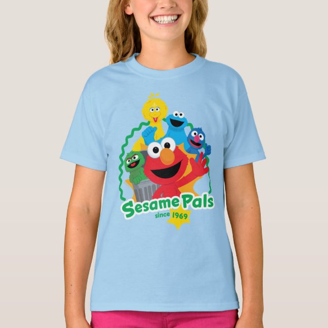 Sesame Street | Sesampennor sedan 1969 T Shirt (Framsida)