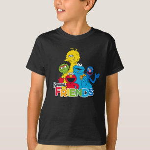 Sesame Street Sesamvänner T Shirt