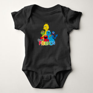 Sesame Street Sesamvänner T Shirt