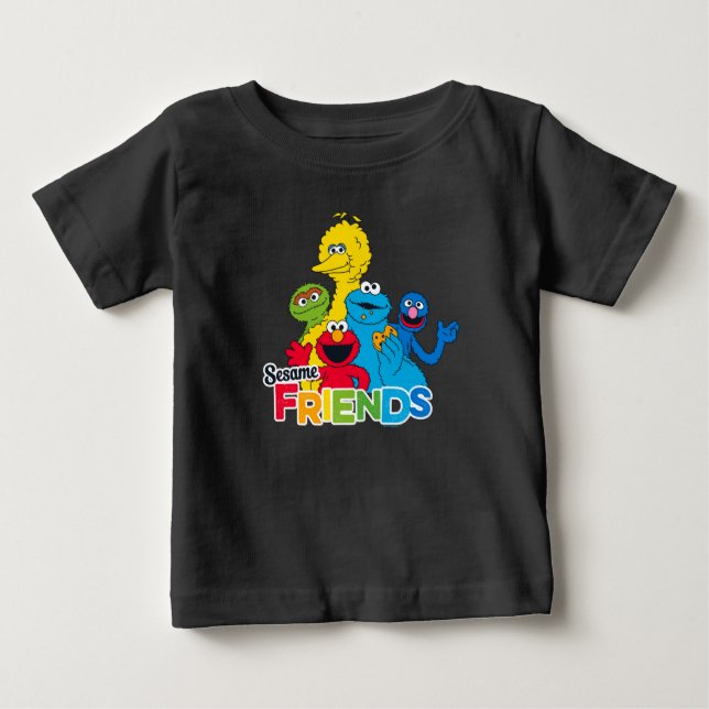 Sesame Street | Sesamvänner T-shirt (Framsida)