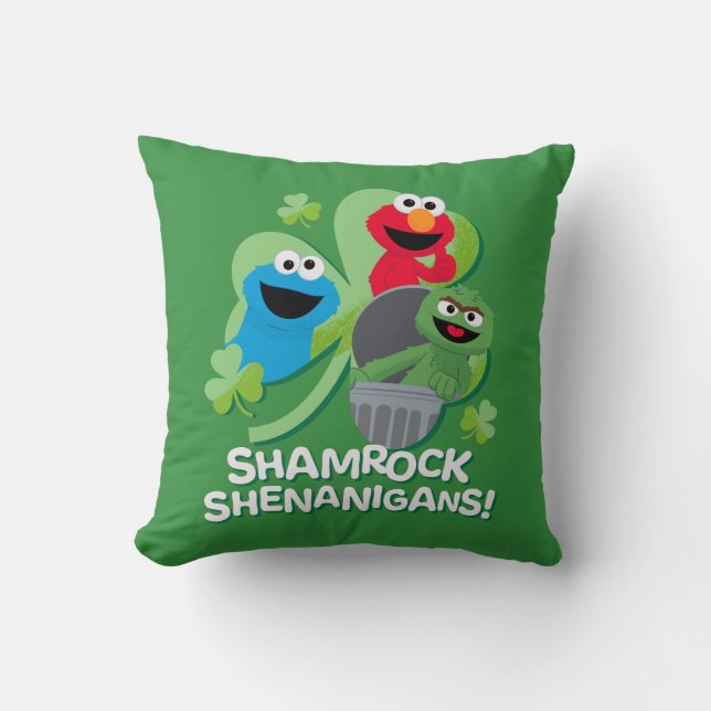 Sesame Street | Shamrock Shenanigans! Kudde (Framsida)