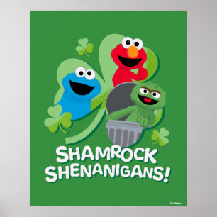 Sesame Street Shamrock Shenanigans! Poster