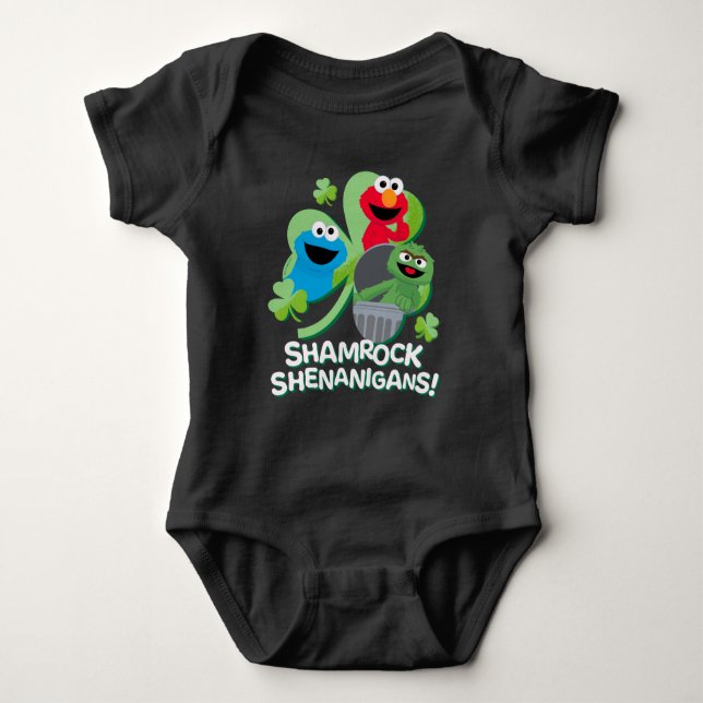 Sesame Street | Shamrock Shenanigans! T Shirt (Framsida)