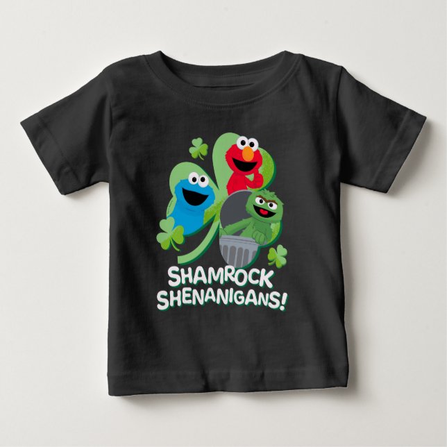 Sesame Street | Shamrock Shenanigans! T Shirt (Framsida)
