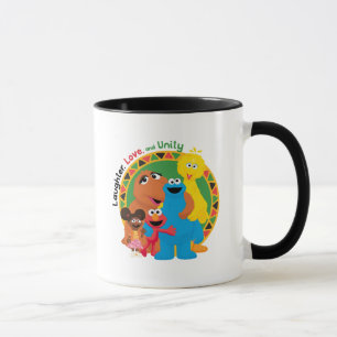 Sesame Street Skratt, Kärlek, och enighet Mugg