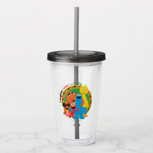 Sesame Street Skratt, Kärlek, och enighet Take Away Mugg