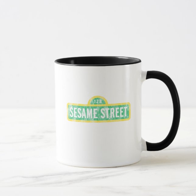 Sesame Street-skylt Mugg (Höger)