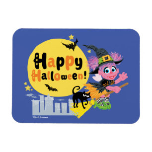 Sesame Street Söt Halloween-design Magnet