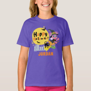 Sesame Street Söt Halloween-mönster T Shirt