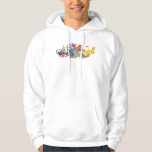 Sesame Street Springa! Teckenbild Hoodie