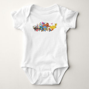 Sesame Street Springa! Teckenbild T Shirt