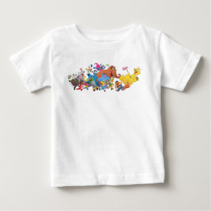 Sesame Street Springa! Teckenbild T Shirt