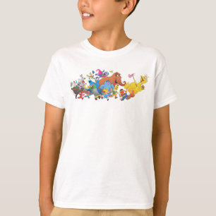 Sesame Street Springa! Teckenbild T Shirt