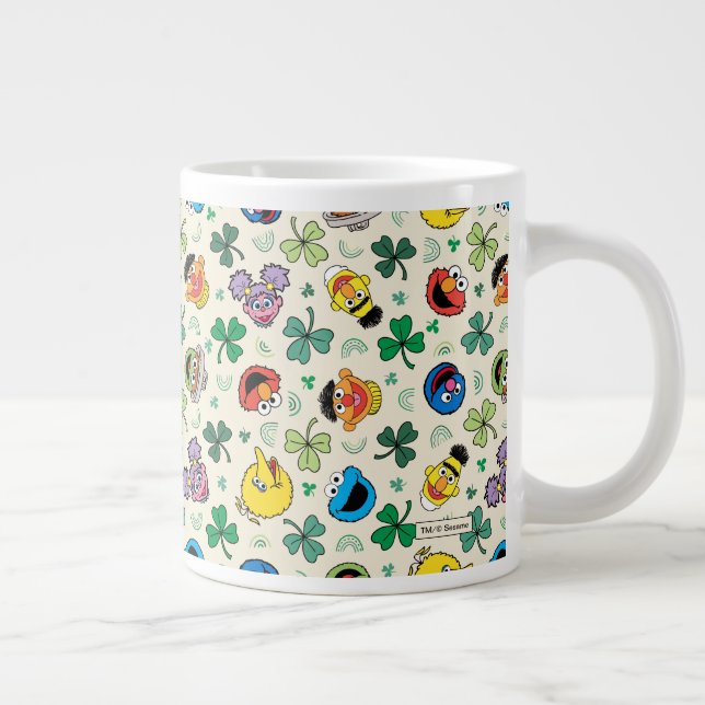 Sesame Street St. Patrick's Day Mönster Jumbo Mugg (Höger)