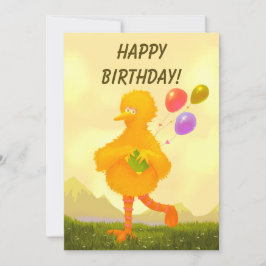 Sesame Street - Stora fågeln Inbjudningar