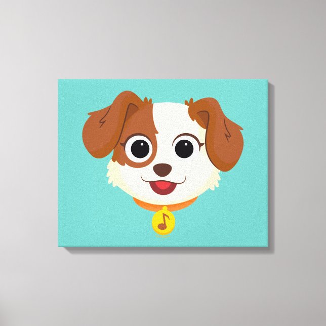 Sesame Street | Tango Ansikte Canvastryck (Framsida)