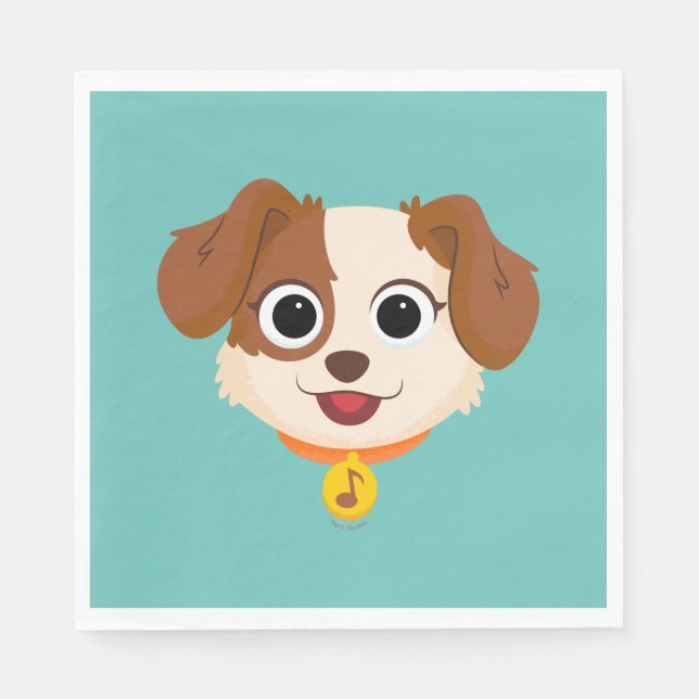 Sesame Street | Tango Ansikte Pappersservett (Framsidan)