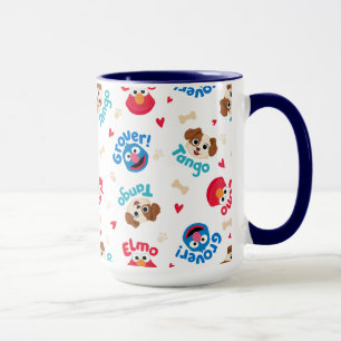 Sesame Street Tango, Elmo, & Grover Mönster Mugg