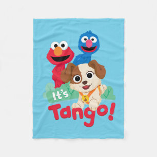 Sesame Street Tango med Elmo & Grover Fleecefilt