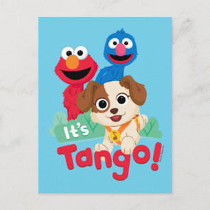 Sesame Street   Tango med Elmo & Grover Vykort