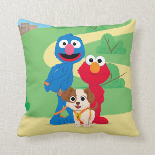 Sesame Street Tango med Grover & Elmo Kudde