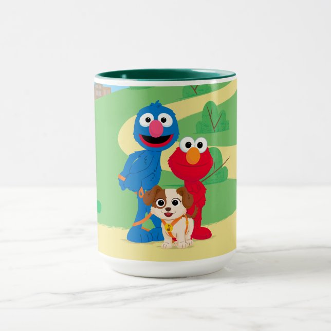 Sesame Street | Tango med Grover & Elmo Mugg (Center)