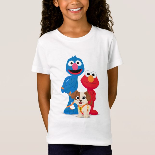 Sesame Street | Tango with Grover & Elmo T Shirt (Framsida)