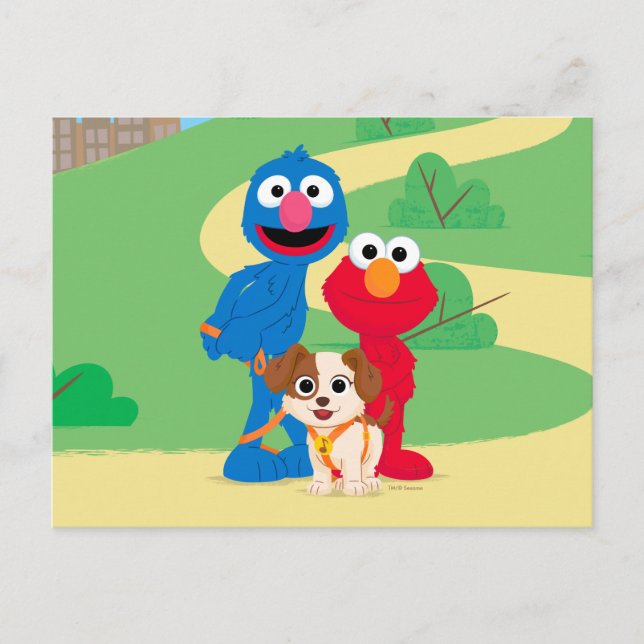 Sesame Street | Tango with Grover & Elmo Vykort (Framsida)