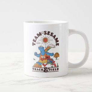 Sesame Street Team Sesame Track & Fält Jumbo Mugg