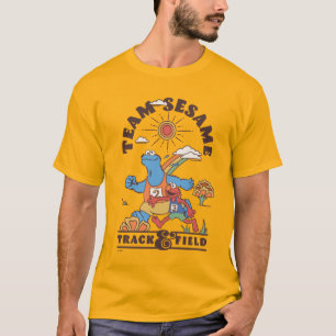 Sesame Street   Team Sesame Track & Fält T Shirt