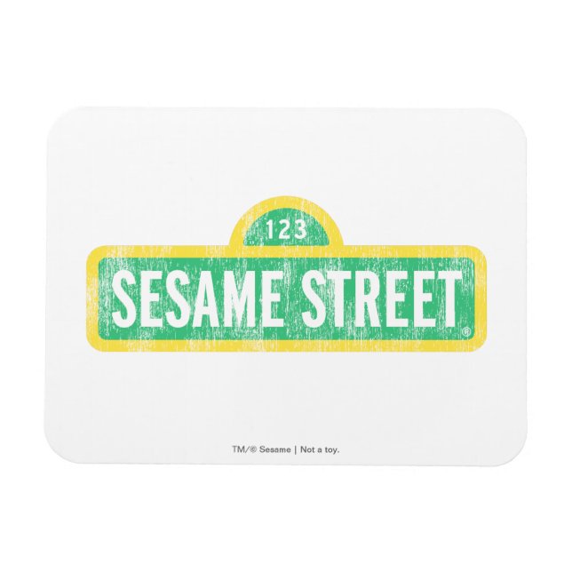 Sesame Street-tecken Magnet (Horisontell)
