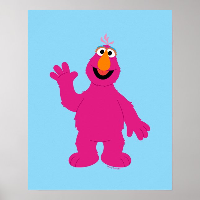 Sesame Street Telly Monster Poster (Framsidan)